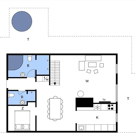 בית נופש 358-harboore-fourmivej-72 *